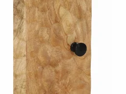 Outlet vidaxl Mueble de baño madera maciza de mango 38x33x160 cm Color natural claro