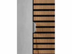 Hot Mueble de baño, mate, 35 x 136 x 27 cm, tirador plata Negro