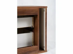 New Mueble de baño para lavabo suspendido, roble nogal, 80,4 x 51,7 x 41,5 cm Marru00f3n