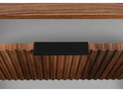 New Mueble de baño para lavabo suspendido, roble nogal, 80,4 x 51,7 x 41,5 cm Marru00f3n