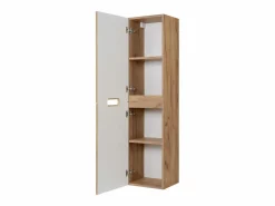 Hot Mueble de baño, roble Craft, 35 x 136 x 27 cm Columna De Baño