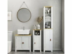 Basic Mueble de baño Rojal Kleankin 2 puertas /natural 60x60x30 cm
