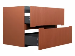 Vente-unique Mueble de baño suspendido de lavabo , 80 cm, PAVANI