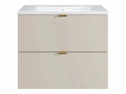 Outlet Mueble de baño suspendido con lavabo encastrado - - 60 cm - LAVENA Mueble De Baño Simple