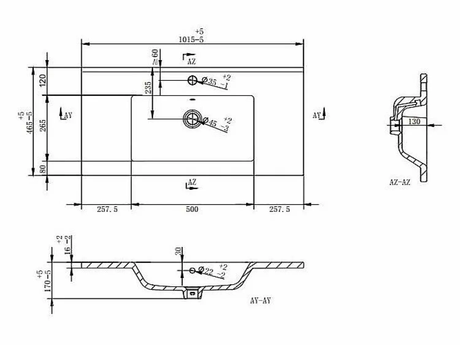 Sale Mueble de baño suspendido en rosa con lavabo encastrado, 100 cm, SATARA Mueble De Baño Simple