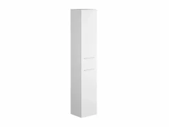 Discount Mueble de baño suspendido KAYLA con lavabo individual y columna, , 80 cm Conjunto De Baño