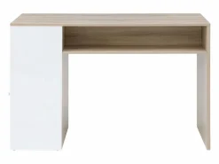 Best Mueble de bar con almacenamiento - Blanco y natural - NIRAYA Muebles De Bar|Mueble Bar