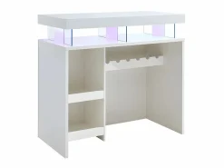 Sale Mueble de bar FABIO - MDF lacado - Leds - 2 huecos Muebles De Bar|Mueble Bar