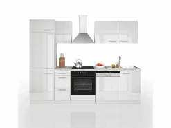 Vicco Mueble de cocina alto brillo/ 270x57.1x81.6 optima