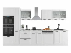 Sale Mueble de cocina casa de campo blanca/blanca 350x46x81.6 r-line Cocina Completa