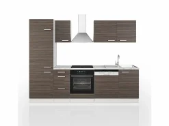 Hot Vicco Mueble de cocina precioso gris/blanco 270x57.1x81.6 optima Gris claro