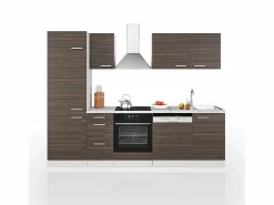 Hot Vicco Mueble de cocina precioso gris/blanco 270x57.1x81.6 optima Gris claro