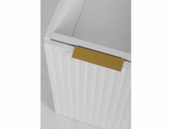 Mueble de lavabo, + tirador dorado, 40 x 57 x 46 cm