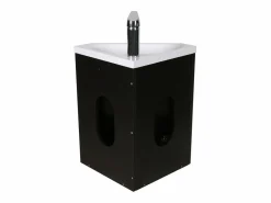 Mueble de lavabo de esquina SKINO