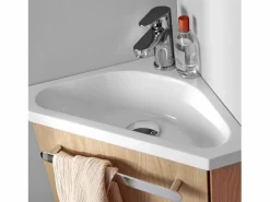 Sale Mueble de lavabo de esquina SKINO Mueble De Aseo