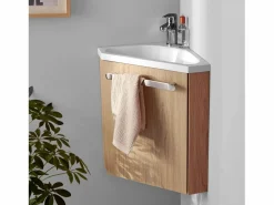 Sale Mueble de lavabo de esquina SKINO Mueble De Aseo