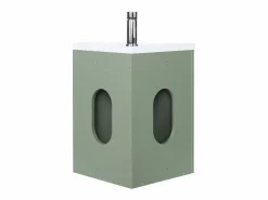 Online Mueble de lavabo de esquina SKINO Verde