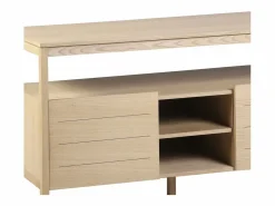 Sale Mueble de lavabo doble de roble ATOLL Mueble De Baño Con Doble Lavabo