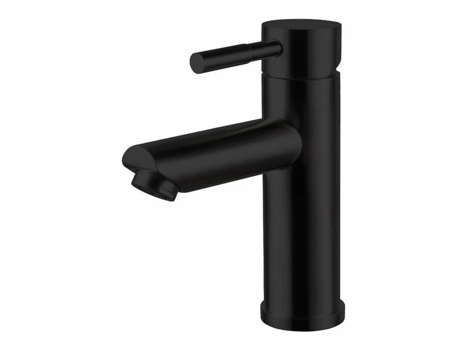 Mueble de lavabo individual de 80cm con encimera de cerámica, grifería, espejo y columna SORRENTO