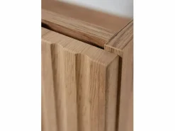 Mueble de lavabo, Roble Craft + tirador negro, 40 x 57 x 46 cm
