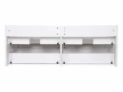 Mueble de lavabo suspendido SORRENTO de 4 cajones, 120 cm