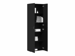 Outlet Mueble de oficina con estante 2 piezas Roble 60 x 32 x 190 Negro
