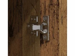 Outlet Mueble de oficina con estantes, 2 piezas, madera antigua, 60 x 32 x 153 cm Armario Oficina