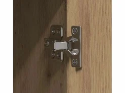 Outlet Mueble de oficina de 2 piezas, roble artesanal, 60 x 32 x 153 cm Marru00f3n