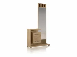 Sale duehome Mueble de recibidor Prisma Cambria Marru00f3n