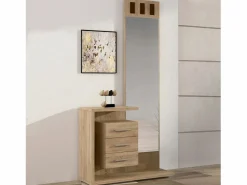Sale duehome Mueble de recibidor Prisma Cambria Marru00f3n