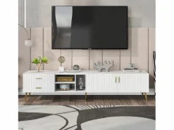 Clearance Mueble de televisión escandinavo contemporáneo de 180 cm para TV de 75