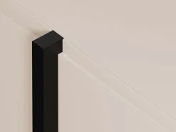Vente-unique Mueble de TV con 4 puertas en MDF - y Negro - LUVONIA Beige