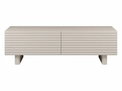 New Vente-unique Mueble de TV con 2 puertas, 150 cm, en MDF - - LUDIMA Beige
