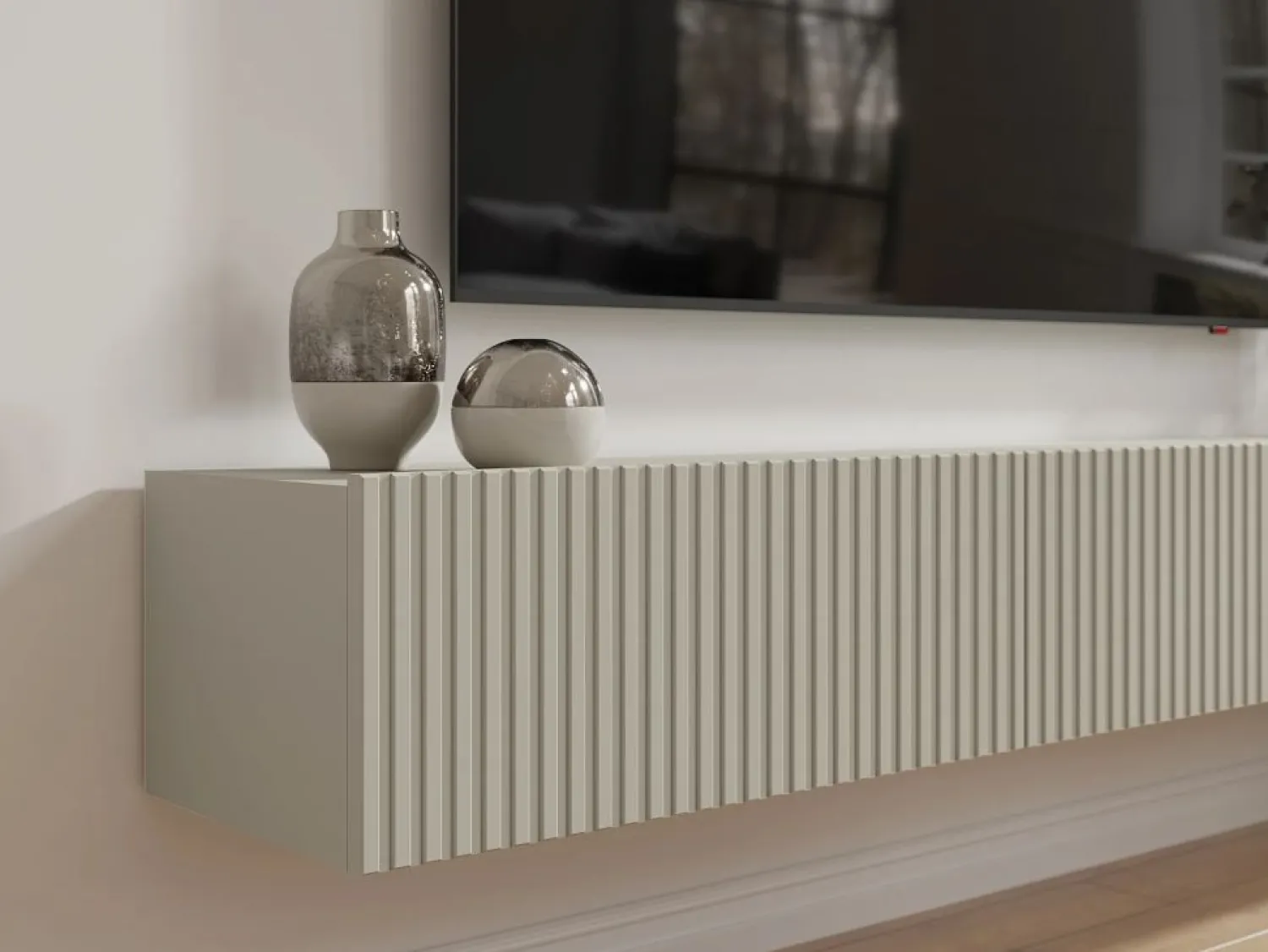 Discount Mueble de TV flotante con 3 puertas - - DANTAY de Pascal Morabito Mueble Tv