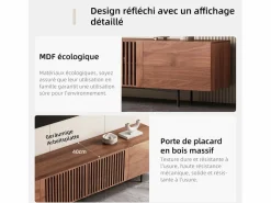 Mueble de TV moderno de 75