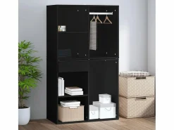 vidaxl Mueble de vestidor madera de ingeniería 80x40x65 cm