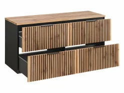 Petits-Meubles Mueble doble lavabo 120cm Gaia Madera y - Lavabo