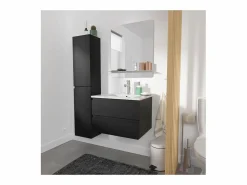 Mueble individual + lavabo + espejo + columna SORRENTO