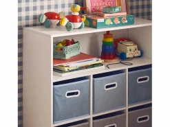 Online Mueble infantil con 6 cestas de terciopelo Mueble De Bebé