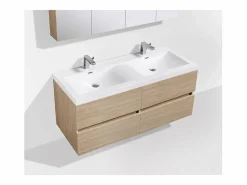 STANO Mueble lavabo + lavabo 144cm MONTADO SIENA Nogal