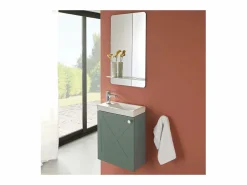 Mueble lavabo AVA + espejo + grifería