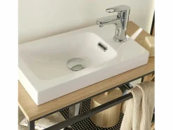 Sale Mueble lavabo grande WILO con lavabo de resina de 60 cm Mueble De Aseo