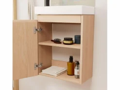 Mueble lavabo LISA negro + grifería