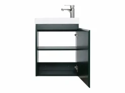 Hot Mueble lavabo LISA negro + grifería Mueble De Aseo