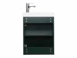 Hot Mueble lavabo LISA negro + grifería Mueble De Aseo