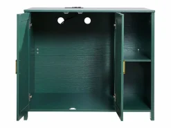 Hot Mueble para Caja de Arena SucceBuy Gato Autolimpiante Armario Esconder Casa Baño Gato, Nicho Esconder-arena, con Separador Extraíble, Toma de Corriente, Higiene Y Cuidado De Mascotas