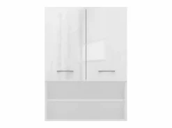 Mueble para lavadora, 30 x 64 x 90 cm, Mate / Brillante