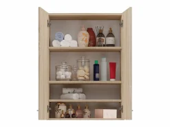 Sale Mueble para lavadora, 30 x 64 x 90 cm, roble Sonoma Marru00f3n