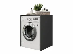 Mueble para lavadora antracita 68x60.1x88.5 irma Mueble Para Lavadora