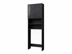 Online Mueble para lavadora antracita alto brillo 64x26x190.5 irma Mueble Para Lavadora